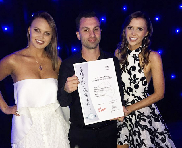 The Lucky Wins National Hotel Awards
